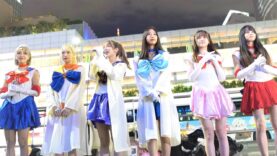 【4K/a7Rⅲ/1635GM】Tiiigirl/ティーガール（Japanese idol group “Tiiigirl”）セーラームーン コスプレ at 新宿駅南口 2020年10月27日（火）