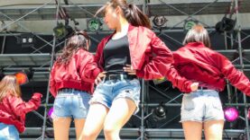 [4K] 大学生 K-POP コピーダンス AOA アイドル Good Luck 文化祭