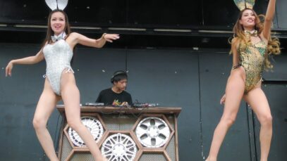 [4K] Tryhard Dancers バニーガール ゴーゴーダンサー イベント ステージ [夏フェス]