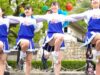 チアリーダー 怒涛の8連続ハイキック 高校生チア Japanese Girls Cheerleader [4K]