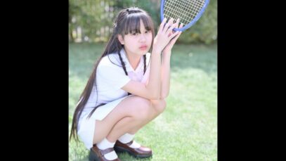 現役中学生のテニスウェア　姫華JC2　テニスできません＝＝(´・ω・｀)
