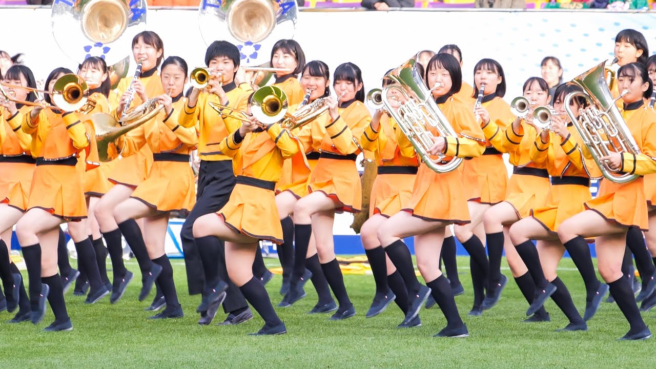 京都橘高校吹奏楽部 Kyoto Tachibana SHS Band 皇后杯 決勝 マーチングパフォーマンス [4K] - キューティ・プラス