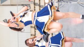 エラバレシ アイドル「ミス・ラビット / チェッカーフラッグ・ラブ」もえあず Japanese girls Idol group [4K]