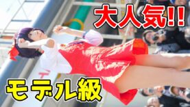 大人気!! モデル級の猫娘が再び 日本橋ストリートフェスタ コスプレイヤー Cosplay Japan [4K]