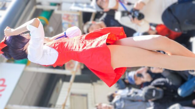 日本橋ストリートフェスタ コスプレイヤー スタイルがモデル級の猫娘 Cosplay Japan [4K]