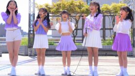 【4K/a7ⅲ/GM】WHITE SUPERIORS（Japanese idol group）「Thank you people ☆ STREET」at ペデストリアンデッキ 2021年4月11日（日