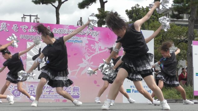 [4K] かっこいいチアダンス HIPHOP 京都学生祭典