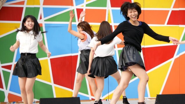 [4K] 女子 大学生 アイドル コピーダンス ④ K-POP 学園祭 ダンス部