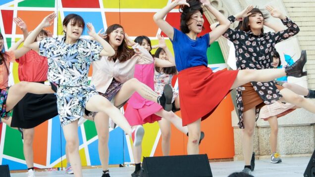 [4K] 女子 大学生 アイドル コピーダンス フィナーレ K-POP 学園祭 ダンス部
