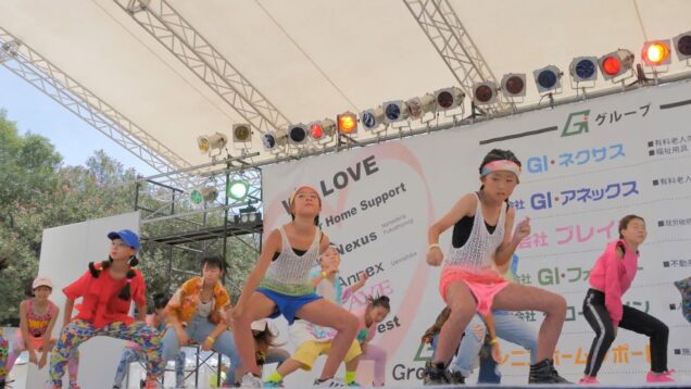 [4K] 真夏の熱いキッズダンス kids dance HIPHOP 大浜公園