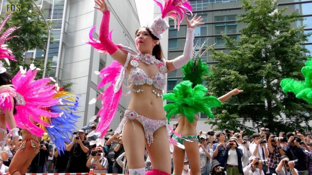 [4K] 神戸まつり サンバ パレード ① カーニバル Samba Japan