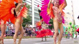 [4K] 神戸まつり サンバ パレード ② カーニバル Samba Japan