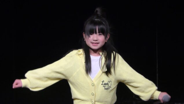 かぐら(9)(小3)『Automatic(宇多田ヒカル)～Over Drive(JUDY AND MARY)～ハピネス(AI)』2021.02.23(Tue.)の東京アイドル劇場の公演より抜粋。