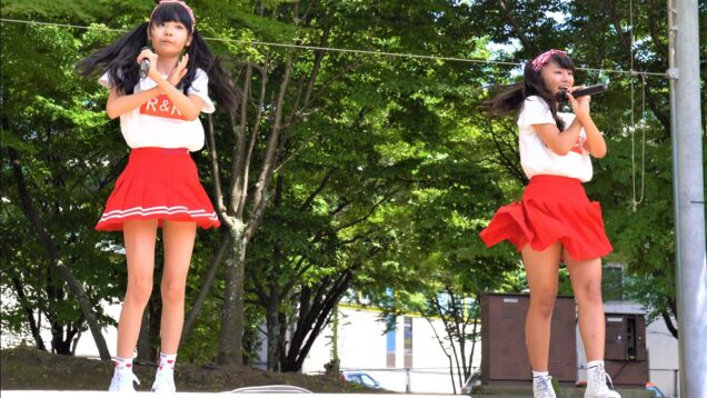 【4K/α7Rⅲ】ろっきゅんろーる（Japanese idolgroup Rockyu ‘n’ roll）ガールズパフォーマンスサミット2020 in佐久ミレニアムパーク 2020年8月10日（祝月