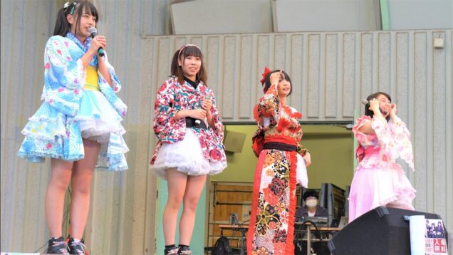 6/26定期ライブ!!!【4K/a7ⅲ/GM】CHIBA Flower Girls（Japanese idol group）Idol Campus at 上野水上音楽堂 2021年5月16日（日）