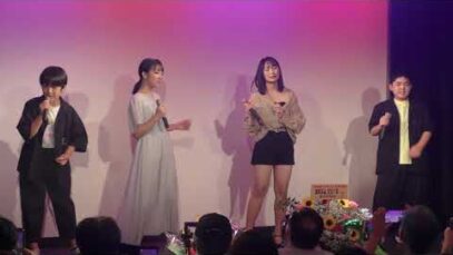 ①藤崎伊織／梅谷心愛／加藤詩乃／比嘉一稀『LIVE 福岡うまかもん市』【1部】2021.08.01(Sun.)溝ノ口劇場