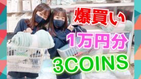 【3COINS】スリコで１万円分！冬のあったか癒やしグッズあります♡購入品紹介も！