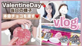 【バレンタイン当日💌】大好きな人に本命チョコを渡す前に自分磨きとチョコの買い物🍫❤︎「vlog」