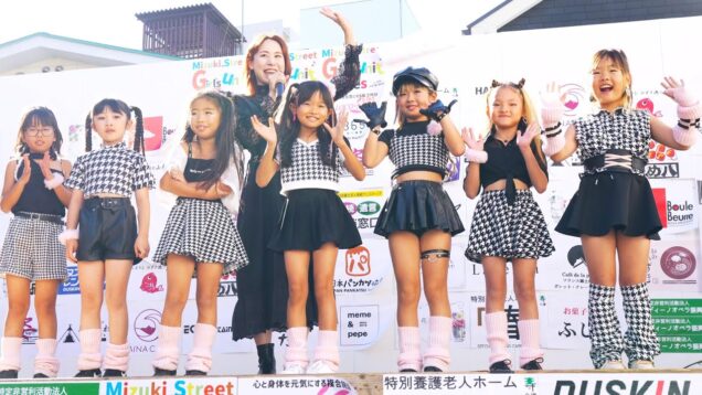 【4K/60p】シェイクガールズ（Japanese idol unit shake girls）みずき通りフェスティバル「八王子ZIMOTO祭」2023年10月22日（日）