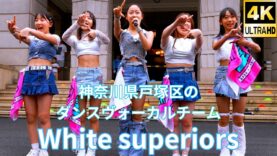 【4K/60p】White superiors（Japanese idol dance group）「ハマフェス Y165」神奈川県庁ステージ 2024年5月25日（土）