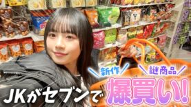 【セブンイレブン】新商品＆謎商品発見！コンビニでJKが爆買いしたので紹介します♪